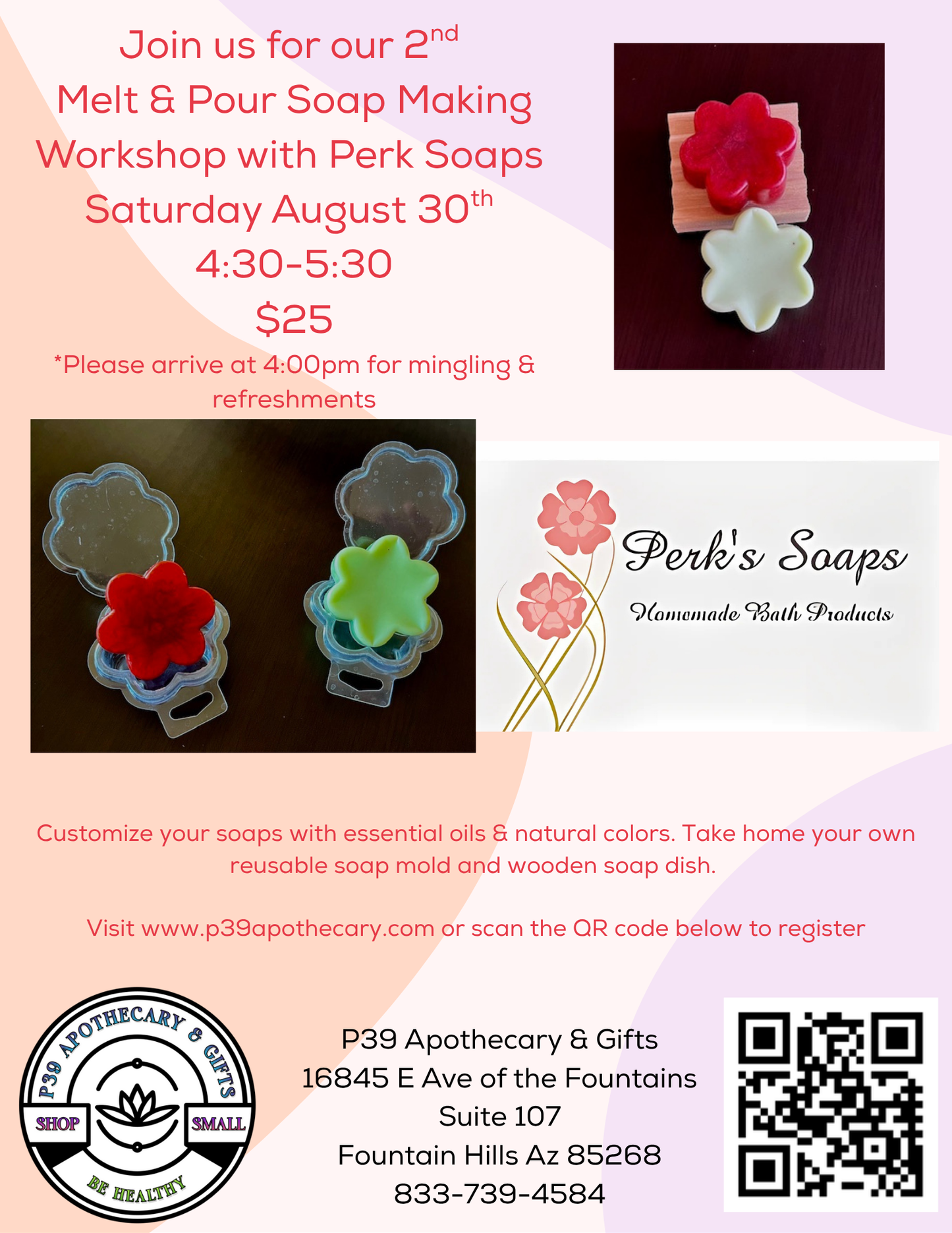 Workshop - Melt and Pour Soap Making