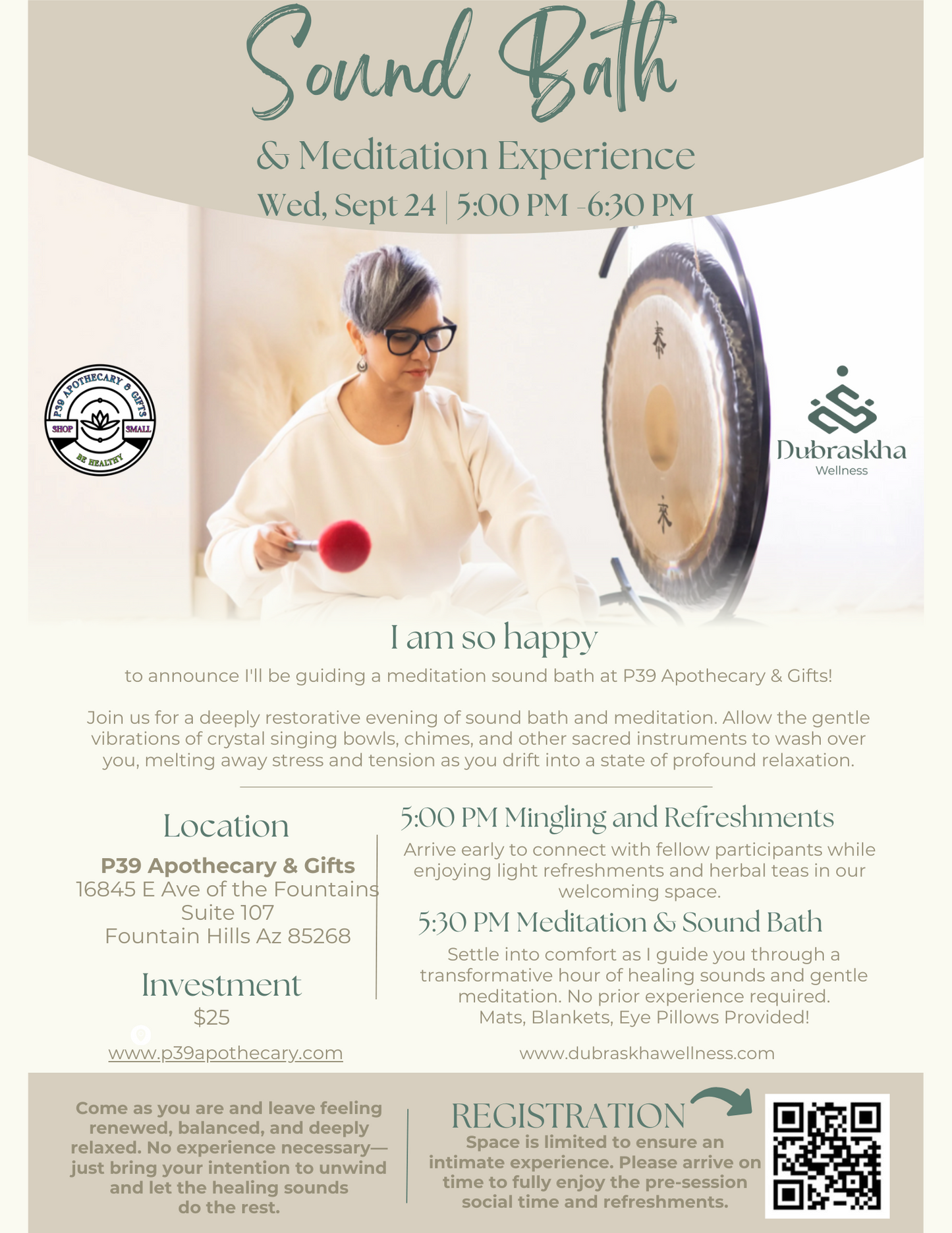 Workshop - Sound Bath and Meditation Experience