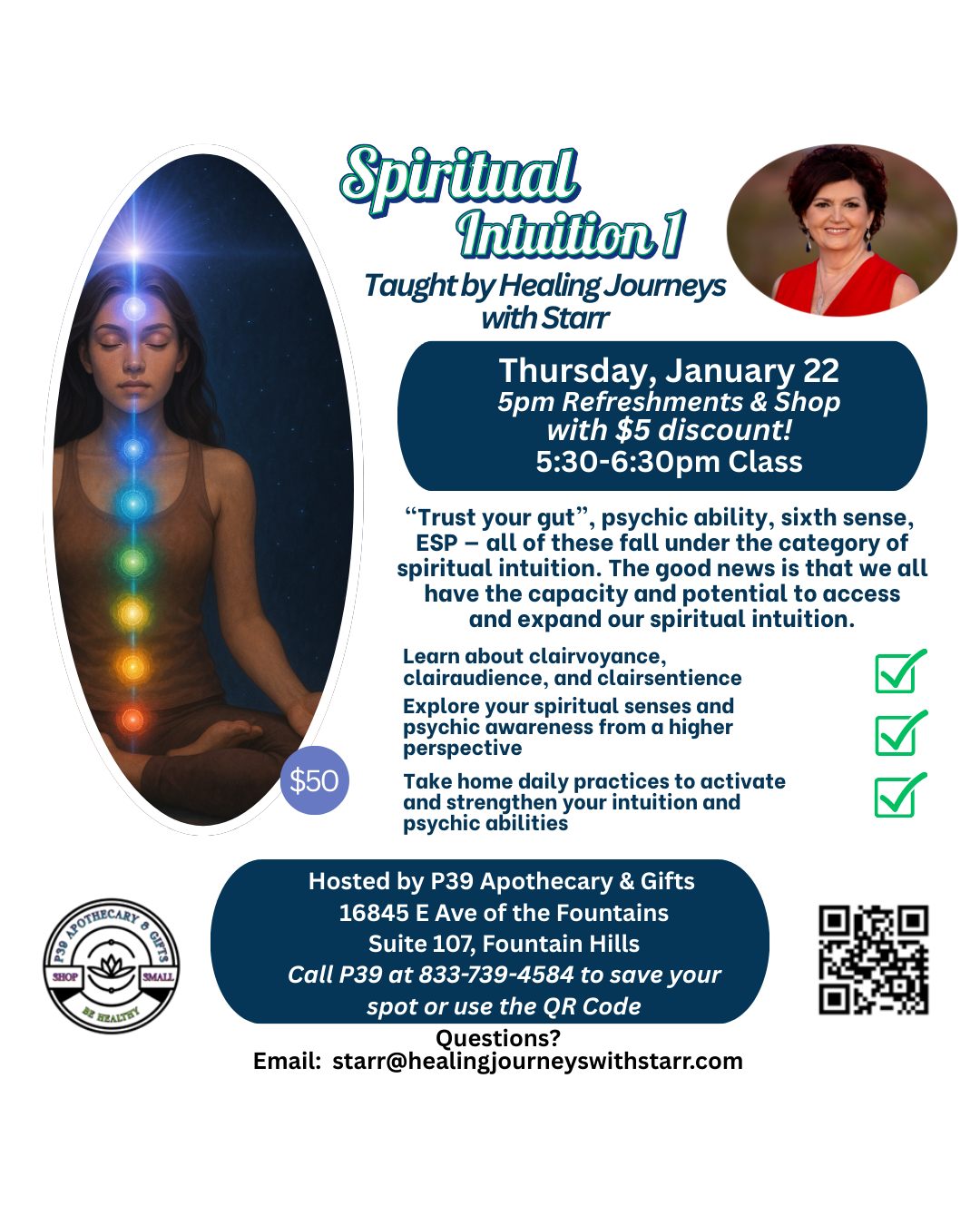 Workshop - Spiritual Intuition with Starr