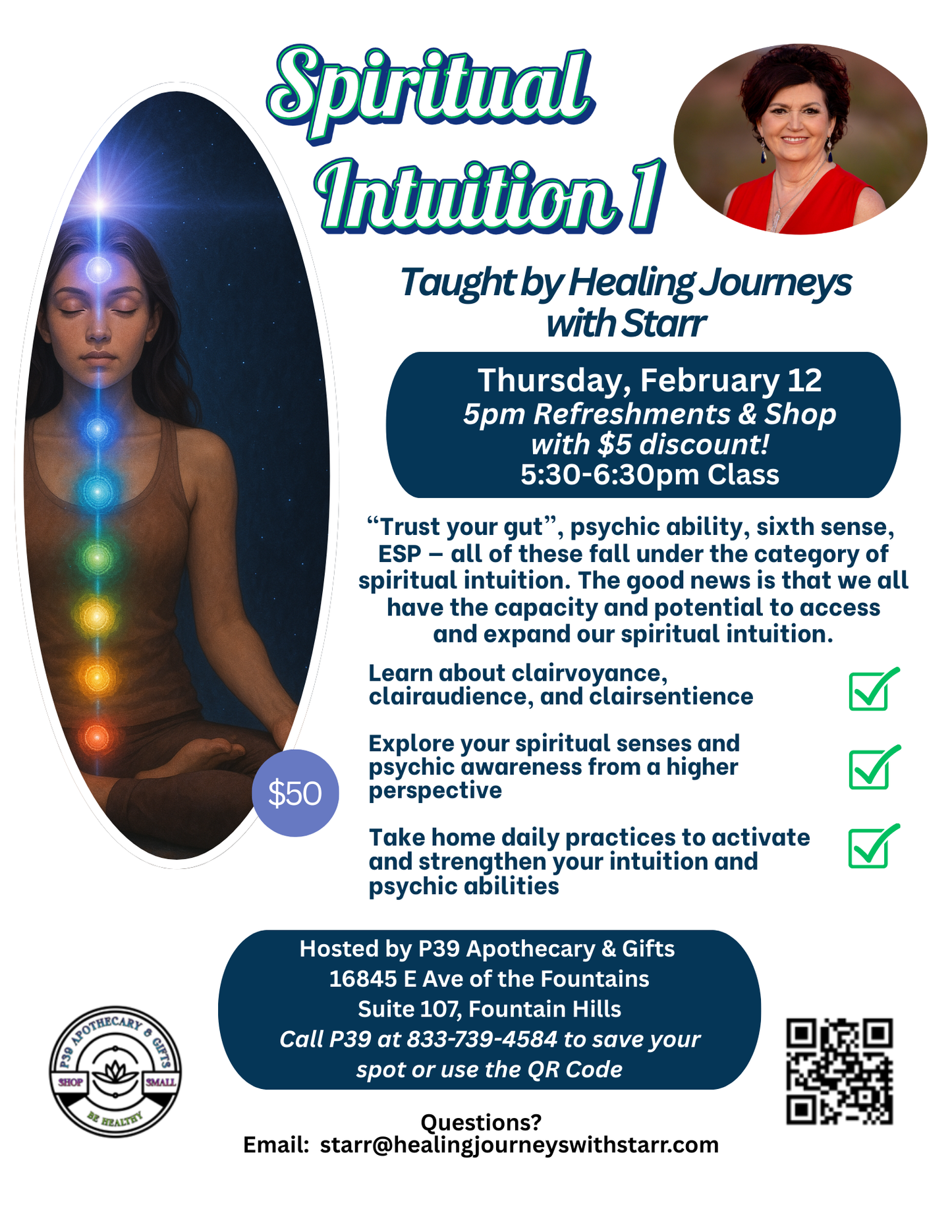 Workshop - Spiritual Intuition with Starr February