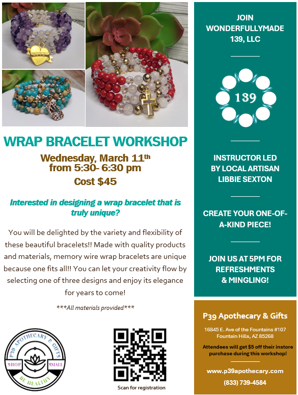 Workshop - Wrap Bracelets with Libbie