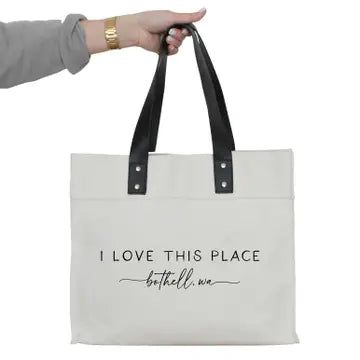 Porter Lane Home - Tote Bags I Love This Place