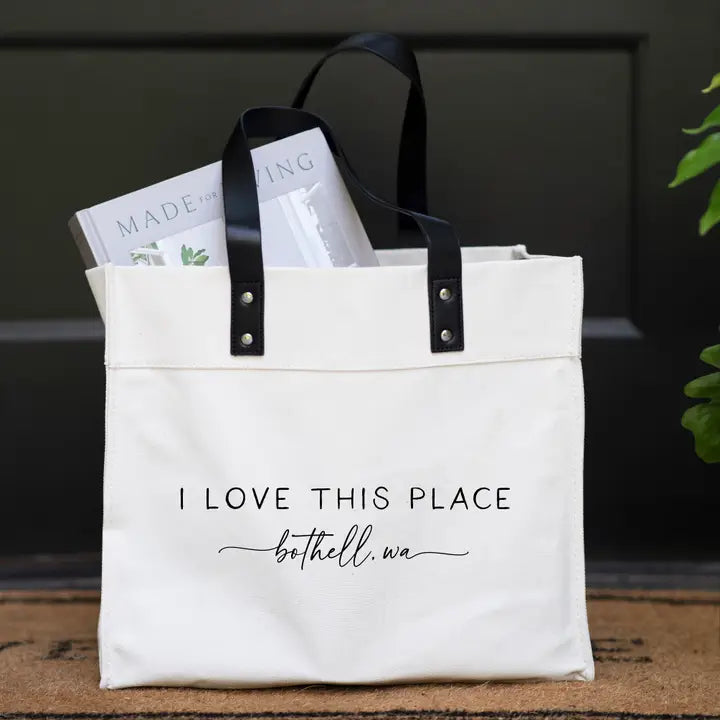Porter Lane Home - Tote Bags I Love This Place