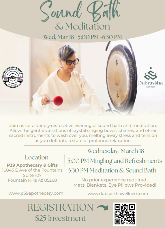 Workshop - Sound Bath and Meditation