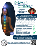 Workshop - Spiritual Intuition 1 with Starr from Healing Journeys Dec.