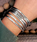 Jangles by Jan - Mantra Aluminum Cuffs
